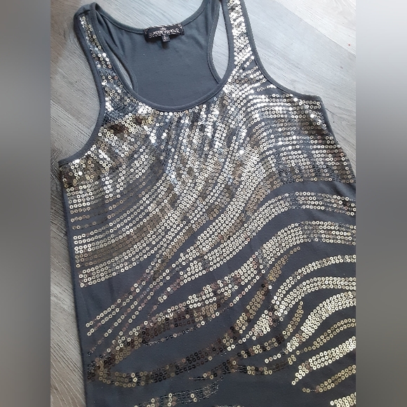 Sequin Tank Top - Picture 2 of 7